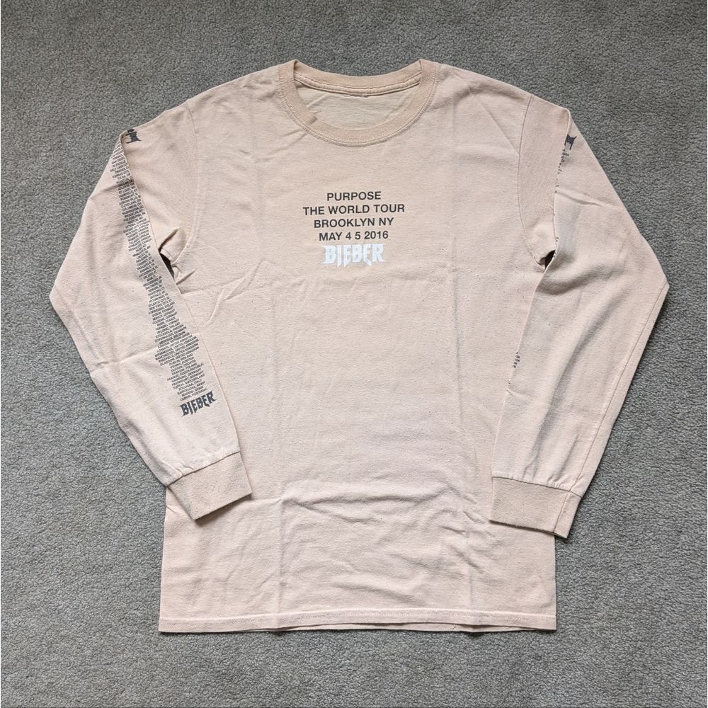 Justin Bieber Purpose tour L/S Small